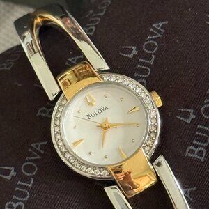 Bulova Crystal Women's Dress Watch SKU: 98V08